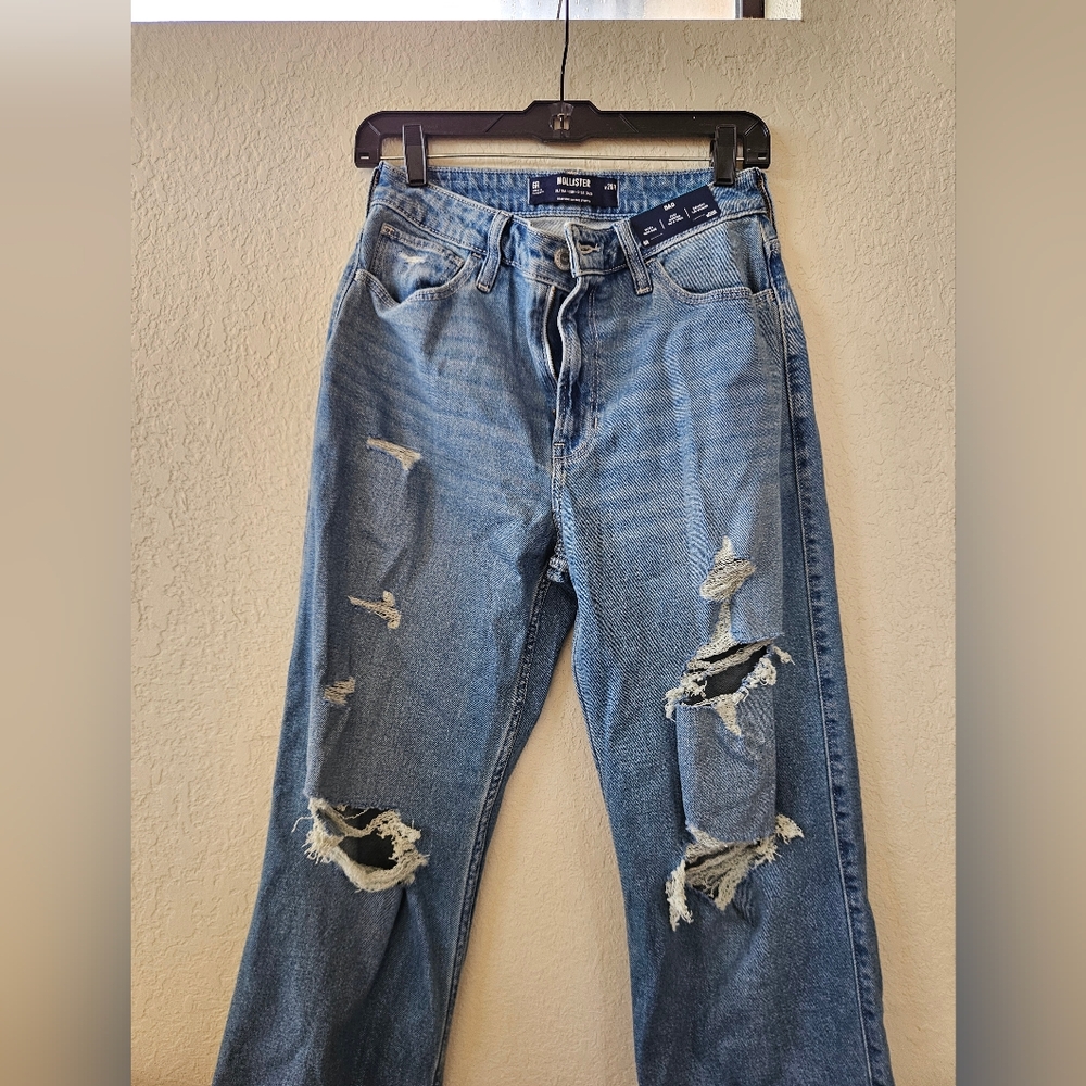 Hollister Distressed Blue Jeans